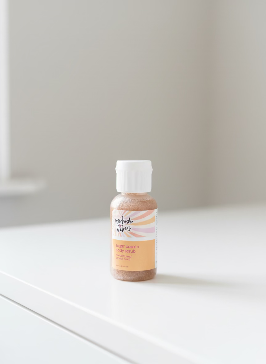 Mini sugar cookie body scrub